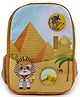 Filli&Me Height 16.1 Inches Filli Rules Egypt School Bag - Yellow