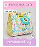 Rosada Silly Shape Personalised DIY Tote Bag Waterproof Kids Bag with Name Kit - Yellow