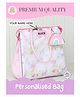 Rosada Pink Unicorn Personalised DIY Tote Waterproof  Bag with Name Kit - Pink