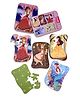 Wudly Princess Progressive Puzzle Metal Box for Kids  Fairy Tale Learning Jigsaw Puzzle Set