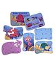 Wudly Ocean Progressive Puzzle Metal Box for Kids  Sea Animal Learning Jigsaw Puzzle Set