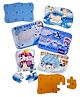 Wudly Polar Animals Progressive Puzzle Metal Box for Kids  Number Learning Jigsaw Puzzle Set