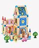 Wudly Wooden DIY Doll House Building Set for Kids  Creative Construction Play Toy