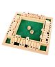 Wudly Wooden Shut The Box Dice Game for Kids  Classic Number Learning Board Game