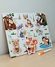 Wudly Wooden Animal Knob Puzzle Board for Kids  Wild Animal Learning Educational Toy