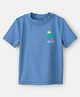 Carter's Half Sleeves Beach Theme Printed Swim T-Shirt - Blue
