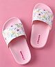 Pine Kids Floral Printed Flip Flop - Pink