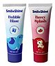 SmiloShine Kids Gel Toothpaste Combo Pack of 2 Berry Splash & Bubble Blast Glow in the Dark, Low Fluoride Toothpaste, 80 g Each