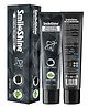 SmiloShine Advanced Teeth Whitening Toothpaste with Activated Charcoal Pack of 2, 100 g Each, Fluoridated Whitening Toothpaste with Sodium Chlorite & Menthol