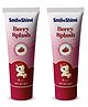 SmiloShine Kids Unicorn Gel Toothpaste Berry Splash Glow in the Dark, Low Fluoride Strawberry Flavour Toothpaste, Pack of 2, 80 g Each
