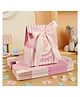 FunBlast Small Baby Shower Theme Folding Gift Box with Ribbons  Pack of 10 Pcs (Pink)