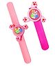 FunBlast Cat and Rabbit Theme Wrist Band with Light for Kids  Pack of 2 (Pink Random)