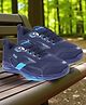 Trump Colour Blocked Lace Up Shoes - Blue
