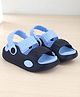 Trump Colour Block Back Strap Sandals - Blue