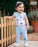 Babyoye Disney Interlock Knit Frill Sleeves Onesie & Legging With Minnie & Friends Graphics - Multicolor