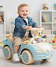 JoyRide Buzz Rider Car for Kids with Music & Horn Steering, with Back Support, Seat Storage, 2 to 5 Years Years Upto 20 kg capacity
