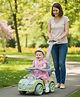 JoyRide Buzz PLUS Rider Car for Kids with Music & Horn Steering, with Back Support ,Handle, Seat Storage - Green