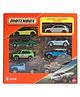 Matchbox 1:64 Scale Die-Cast Cars & Trucks Set of Metal Toy Vehicles with Realistic Design 8 Pieces - Multicolor.