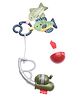Fisher Price Mini Me Moments Reel Fun Fishing Gift Set 4 Baby Toys for Sensory Play