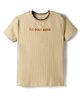 US Polo Assn Cotton Knit Half Sleeves Embroidered T-Shirt - Beige