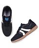 TRASE Colour Blocked Lace Up Shoes - Black