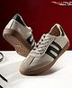 TRASE Abstract Designed Lace Up Shoes - Green