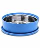 SIGNORA WARE Monarch Stainless Steel Storage Container | Airtight & Leakproof | Microwave Safe | Sleek & Stylish Design | Best For School, Office, Travelling & Outdoor Activities (550Ml | Blue)