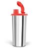 SIGNORA WARE Stylish Stainless Steel Sipper | Modern Look | Freezer Safe | Lightweight And Portable | Gym Or Sports Events | Outdoor Activities | Perfect For Schools & Offices ( 500Ml | Red )