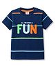 Babyhug Cotton Knit T-Shirt Half Sleeves with Graphics Multi Color 3-4 Years