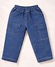 Googo Gaaga Cotton Denim Woven Mild Washed Jeans - Blue