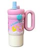 New Pinch Kids Tumbler, 850ml Double-Walled Travel Mug,Stainless Steel Vacuum Insulated Cup - Leak Proof - Cartoon Character Design with Straw, BPA Free (Random color dispatch)