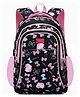 Frantic 16 Inches Premium Quality Black Little Bow school bag for Kids