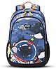 Gear 17 Inches Water Resistant School Bag/Casual Backpack/Daypack/Travel Backpack for Boys/Girls (BLUE-YELLOW)