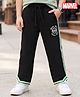 Pine Kids Marvel Single Jersey Knit Full Length Trackpant With Spider Man Graphic - Black