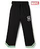 Pine Kids Marvel Single Jersey Knit Full Length Trackpant With Spider Man Graphic - Black