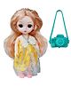 FunBlast Realistic Cute Doll with Long Hair, Beautiful Dress and a Small Camera Toy for Kids  Pack of 1 Doll (Yellow)