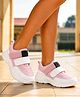 Pine Kids Velcro Closure Sneaker & Sports Shoes with Buckle - Pink