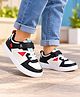 Pine Kids Velcro Closure Solid Casual Shoes - Black