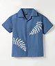 Spark Cotton Woven Printed Shirts Half Sleeves White 15-16 Years