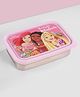 SKI Plastoware Homeware Zest Stainless Steel Lunch Box With 1 Steel Container & Disney Princess Print Pink - 850 ml & 150 ml