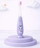 Mi Arcus 2-Minute Flashing Timer Toothbrush for Kids  Extra Soft Bristles  Purple 1-3 Years