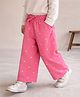 Somersault Cotton Woven Lemon Printed Pants - Pink