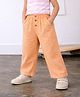 Somersault Cotton Woven Solid Pants - Orange