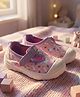 Hopits Unicorn Printed Velcro Closure Shoes - Pink