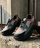 Hopits Colour Blocked Snap Lock Closure Shoes - Grey