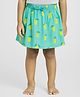 Somersault Cotton Woven Lemons Printed Skirt - Green