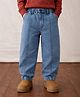 Somersault Cotton Denim Solid Jeans - Blue