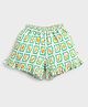 Somersault Cotton Knit Lemons Printed Shorts - Multi Colour