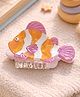 Takabee Fish Designed Claw Clip - Mustard