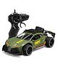 PARTEET 1:16 Scale RC Toy Car with Long Range 2.4 Ghz Joystick Remote Control - High Speed Durable Sports Vehicle with Rechargeable Battery - Ideal for Kids & Beginners (DARK GREEN)